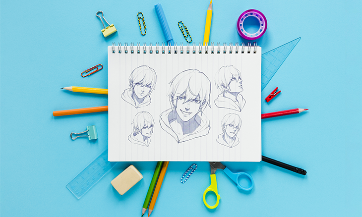 Corso Online Base di Disegno Manga – FACCE DA MANGA