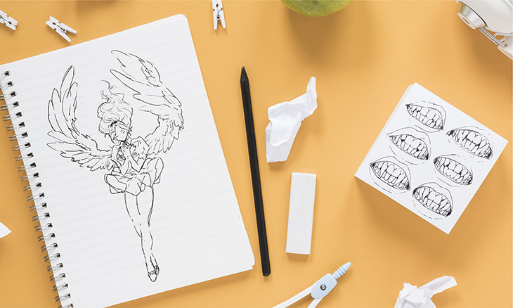 Corso Online di Disegno Manga spin off – PERSONAGGI FANTASTICI